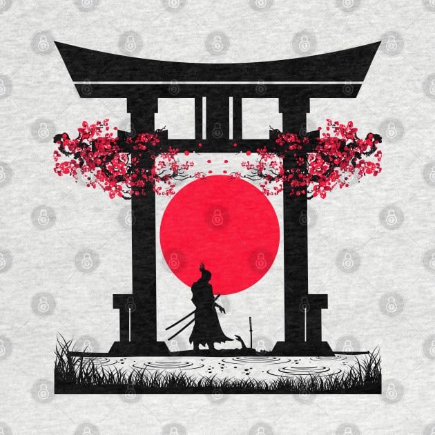 Samurai Torii Gate | Japanese Vibes by VISUALUV